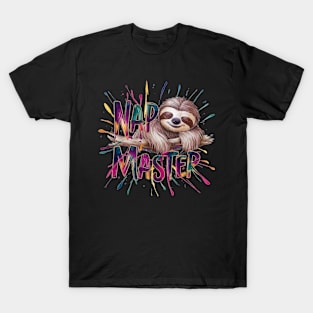 Sloth Lover - Nap Master T-Shirt